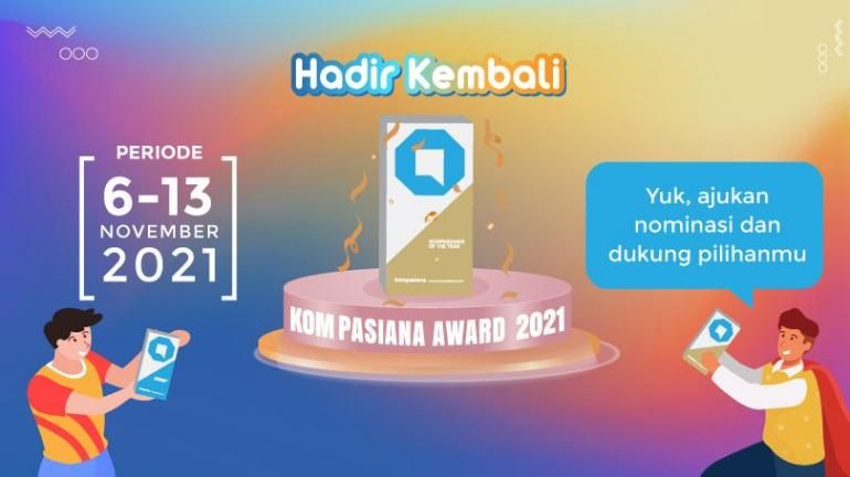 Ilustrasi Kompasiana Award 2021 (Dok. Kompasiana)