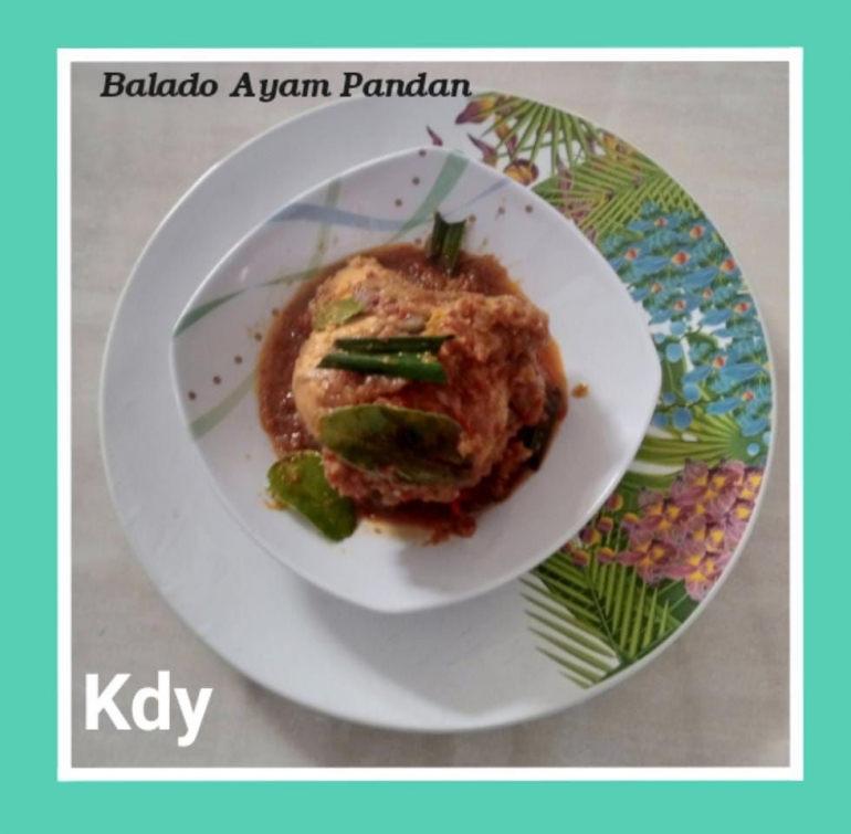 Balado Ayam Pandan | Foto Yuliyanti|