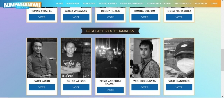 Ilustrasi K-Award kategori Best In Citizen Journalism. Sumber: Kompasiana
