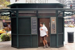 Ilustrasi toilet umum. (Dok. Citymetric via kompas.com)