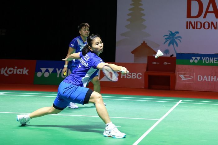 Pasangan Greysia dan Apriyani harus terhenti di perempat final Indonesia Masters 2021 di Bali (Foto Badminton Indonesia). 