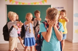 Ilustrasi bullying terhadap anak di sekolah | Gambar: Thinkstock via Kompas.com