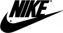 Logo Nike (sumber Wikimedia Commons)