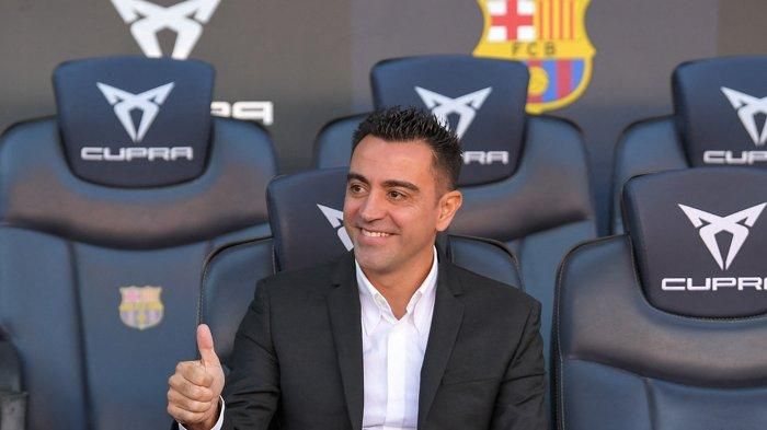 Xavi Hernandez, pelatih baru Barcelona (Sumber : bali.tribunnews.com)
