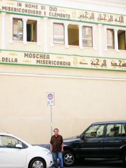 bangunan masjid di Catania dok pribadi