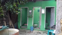 Toilet sederhana di Ciawi, Bogor. Tribunnewsbogor.com/Yudhi Maulana Aditama