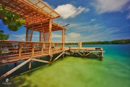 Magaliho Resort, destinasi wisata baru di dekat Pulau Meti. Sumber: dokumentasi pribadi