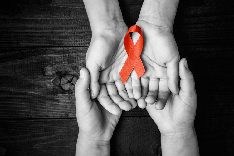 Ilustrasi HIV/AIDS. | Sumber: Shutterstock via KOMPAS.com