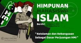 Himpunan mahasiswa Islam; 5 Februari 1947, Yogyakarta. Dok. HMI Online