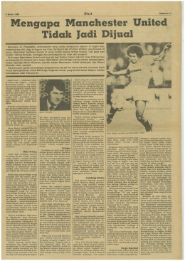 Halaman 11 Tabloid BOLA edisi No. 2, 9 Maret 1984. (Sumber: Koleksi Pribadi)