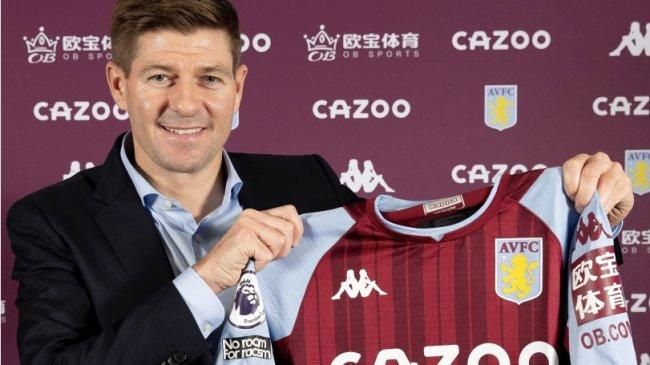 Steven Gerrard, mantan pemain andalan tim nasional Inggris resmi jadi pelatih Aston Villa (11/11/2021) (sumber : tribunnews.com) 