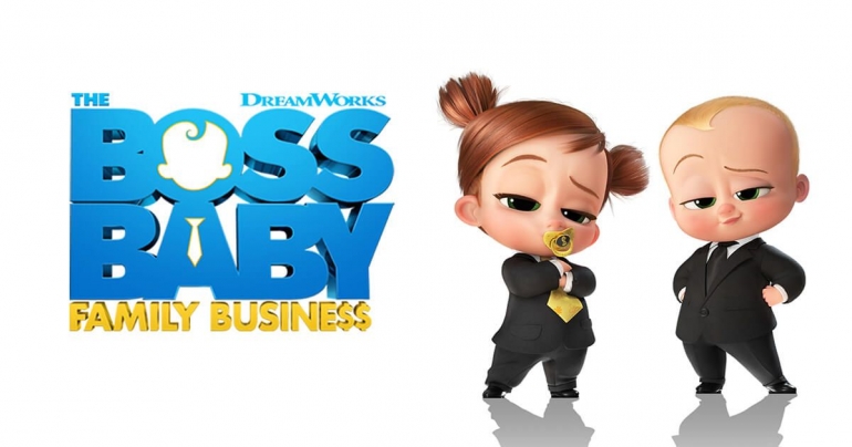 Poster Film The Boss Baby Family Business| Sumber foto : dreamworks.com
