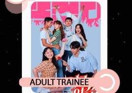 poster Adult Trainee. (Sumber: grid.id)