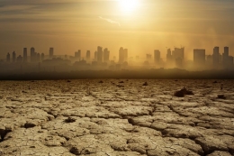 Pemanasan global menyebabkan miliaran penduduk dunia semakin sulit bertahan hidup, akibat suhu yang kian panas.| Sumber: Shutterstock via Kompas.com