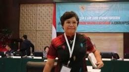 Lili Pintauli Siregar, Wakil Ketua Komisi Pemberantasan Korupsi/ KPK perode 2019-2023 (sumber: tirto.id)