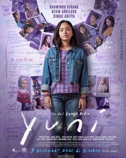   Ilustrasi Poster Film yuni | Sumber foto: Imdb.com