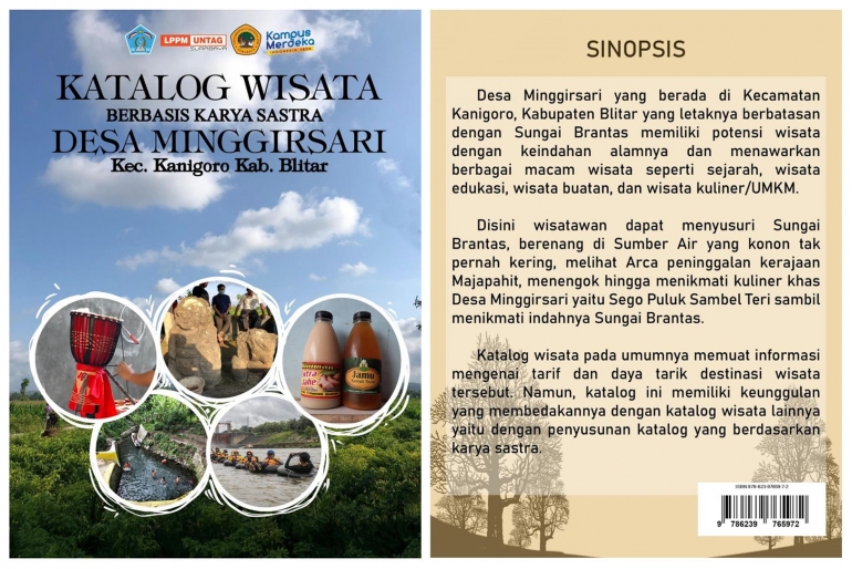 Pembuatan Buku Katalog Wisata Desa Minggirsari Oleh Mahasiswa Kkn Untag Surabaya - Kompasiana.com