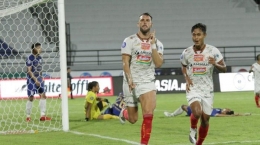 Marko Simic Cetak 2 Gol untuk Persija Jakarta saat Kalahkan PSIS 2-1 (Foto: Tribunnews/Muhammad Nursina)