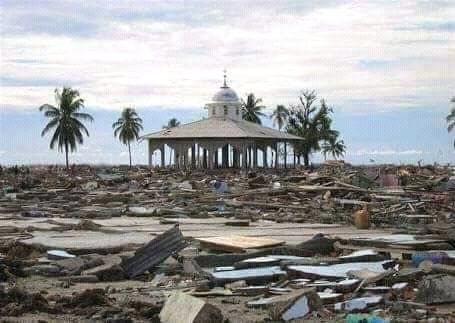 Kenangan Tsunami (2004) Indrapuri. Acehbarat. Dok. Taqiya. 