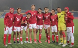 Timnas Wanita Indonesia siap tampil di Piala Asia 2022/ foto Instagram @vinysilfianus