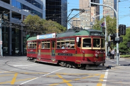 City Circle Tram di Melbourne. Sumber: Liamdavies / wikimedia