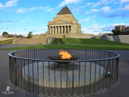 Shrine of Remembrance- Melbourne. Sumber: dokumentasi pribadi