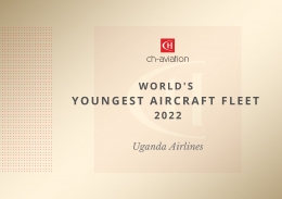 Award untuk Uganda Airlines. Sumber: www.ch-aviation.com