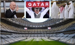 (Piala Dunia 2022 Qatar dan harga tiket yang melambung/ sumber foto dilansir dari Dailymail.co.uk)