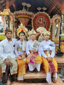 Proses Ritual Potong Gigi di Bali (Dokumentasi pribadi)