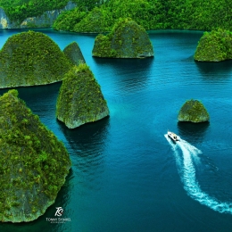 Pulau Wayag- Raja Ampat, Papua Barat. Sumber: dokumentasi pribadi