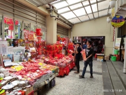 Suasana jelang Imlek di pasar Glodok | Dokumentasi pribadi