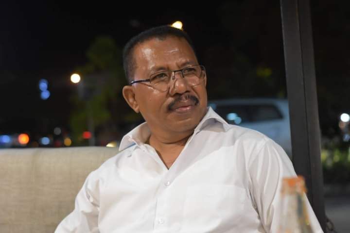 Foto kepala BPBD kabupaten Kupang,Semy Tinenti