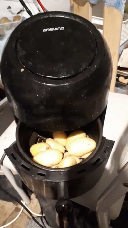 kentang dibakar di Air fryer, dok pribadi