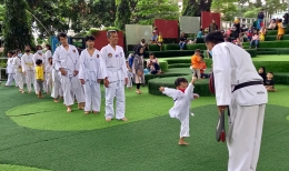 Kesempatan berlatih Taekwondo dapat dimulai dari masa anak-anak maupun dari berbagai tingkatan usia/dokpri
