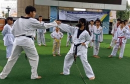 Mengenal ilmu bela diri Taekwondo melalui latihan dan filsafat Taekwondo itu sendiri/dokpri