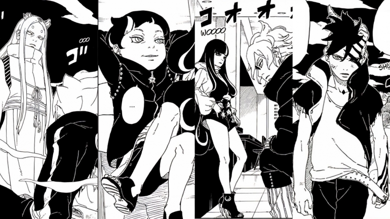 Para karakter villain di manga Boruto (sumber: www.aboutmalang.com)