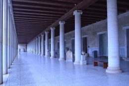 Beranda Museum Agora dilihat dari salah satu sudut lorong depan_Dok pribadi