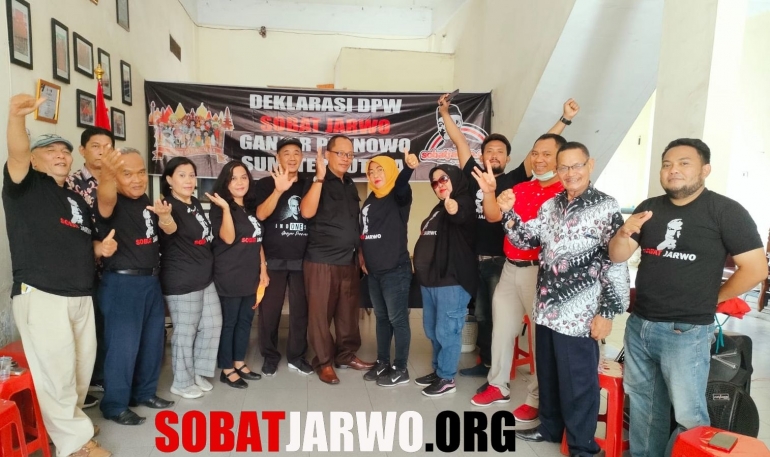 relawan ganjar pranowo sumatera utara sumur sobat jarwo/dokpri