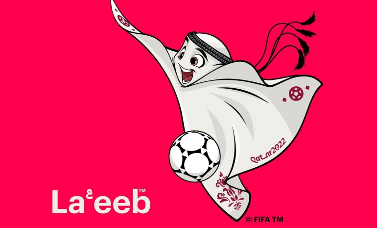 Gambar maskot piala dunia Qatar 2022 | (aset: fifa.com)