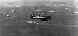 Armada Angkatan Laut Amerika Serikat ketika Perang Korea tahun 1950 | Sumber Gambar: history.navy.mil