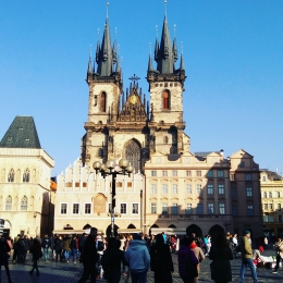 Suasana Old Town di Praha (Dok. Pribadi)