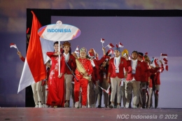Kontingen Indonesia di SEA Games Vietnam|dok. NOC Indonesia/Naif Al'as, dimuat di kemenpora.go.id
