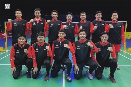 Tim Thomas Cup Indonesia 2022 (https://twitter.com/INABadminton)