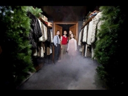 Ke Narnia lewat lemari pakaian (Foto: news.com.au via travel.detik.com)