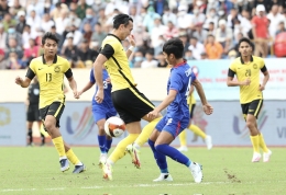 Di laga terakhir, Malaysia ditahan imbang oleh Kamboja dengan skor 2-2. | Source: Twitter/ASEAN Football