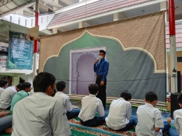 Pak Sarmilih Ketua masjid Baitul Ilmi Labschool