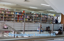 Image: Salah satu corner di Perpustakaan Soeman HS (by Merza Gamal)