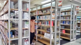 Ketersediaan buku di Perpustakaan Soeman HS (Dokpri)