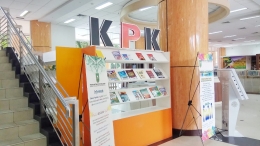 KPK Corner di Perpustakaan Soeman HS (Dokpri) 