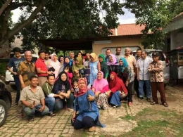 Pertemuan keluarga di Bambu Apus, Jakarta Barat (dokpri) 